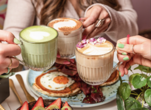 matcha latte chai latte latte rose best coffees in paris