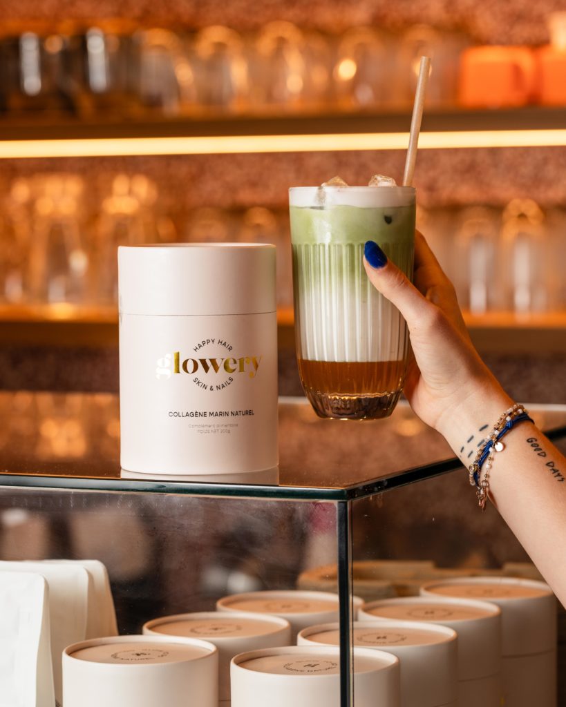 Matcha et collagen