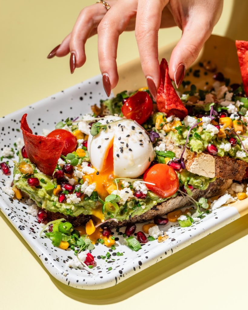 Aguacate Californian toast